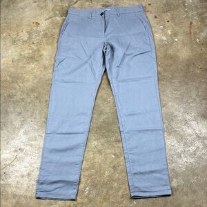 GAP Light Gray Linen/cotton chino
Size 0, please see measurements